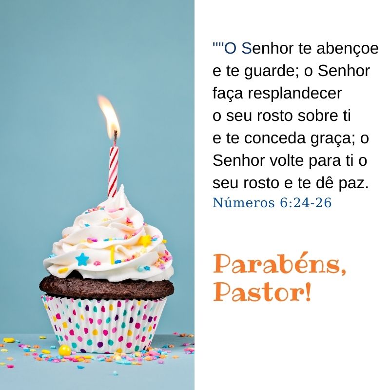 Mensagens de aniversário para pastor - Bíblia